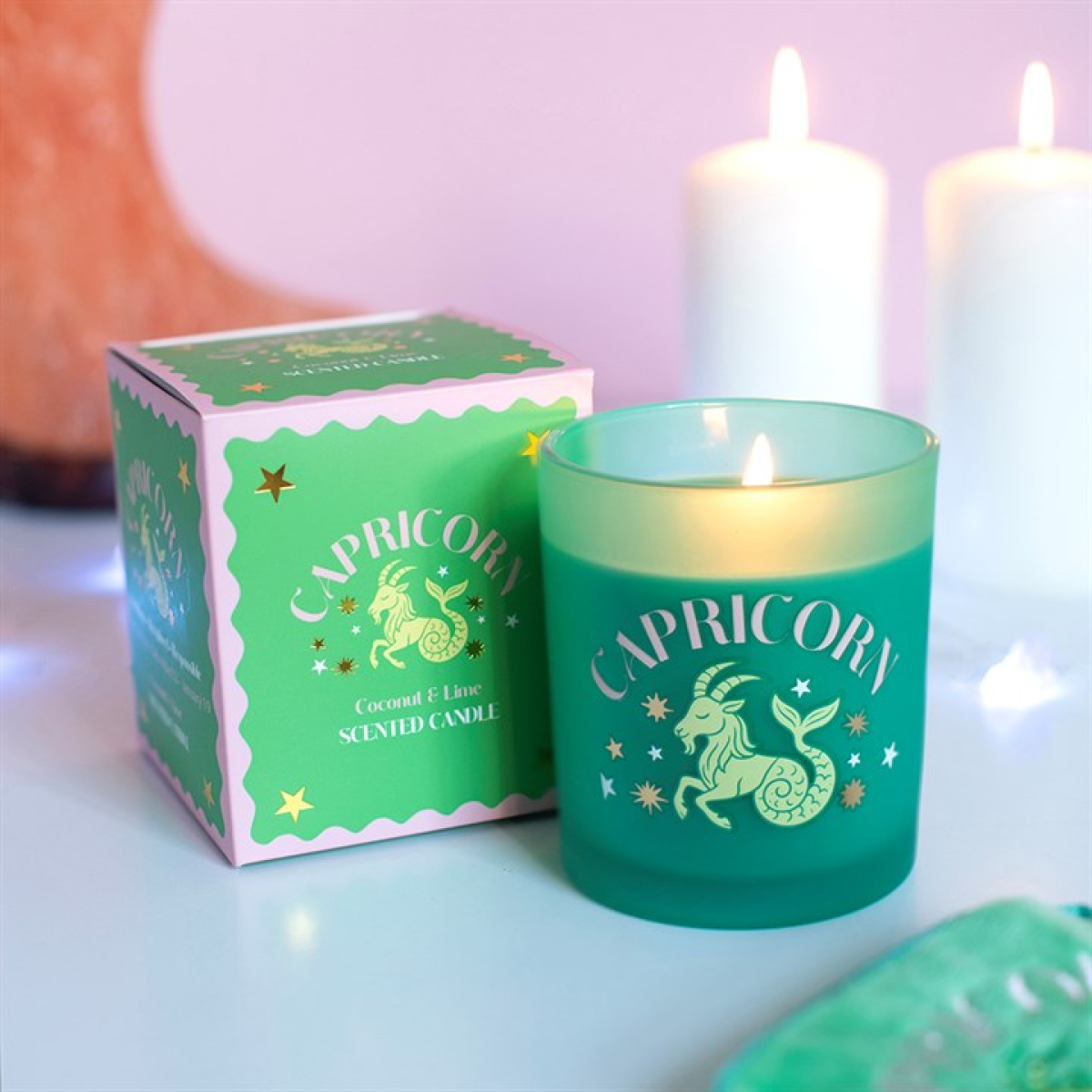Capricorn Coconut & Lime Candle - Zodiac Zest