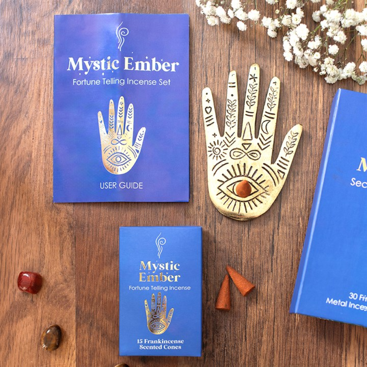 Mystic Ember Frankincense Fortune Telling Incense Cone Set