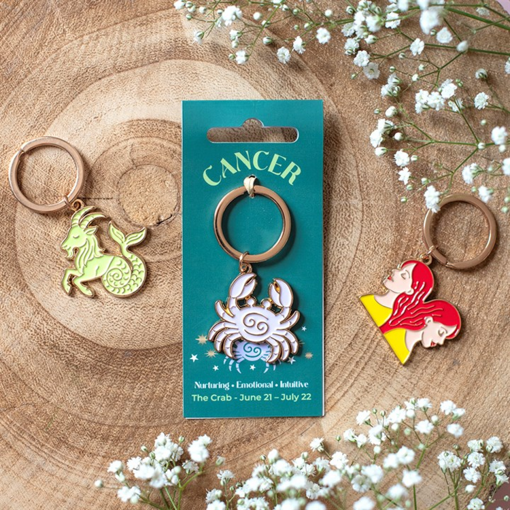 Zodiac Zest Cancer Keyring