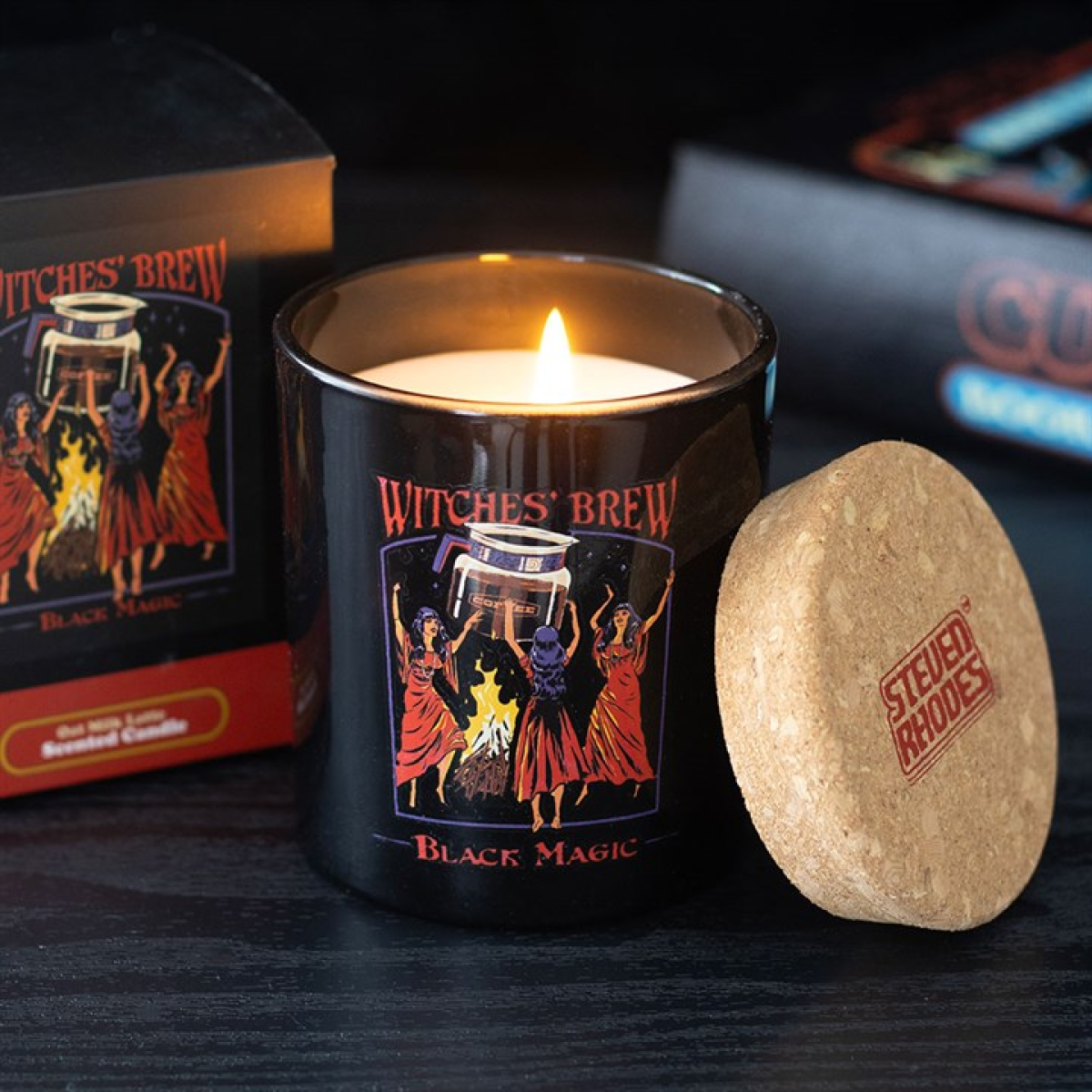 Witches' Brew Oat Milk Latte Candle | Steven Rhodes