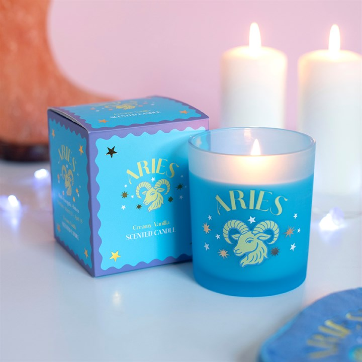Aries Creamy Vanilla Candle - Zodiac Zest
