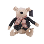 Tweed Mouse Door Stop