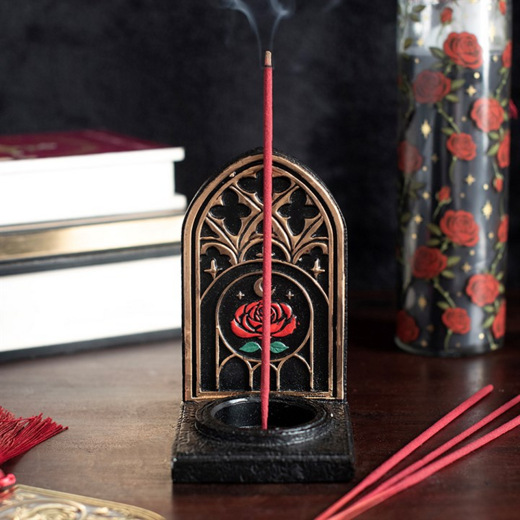 Gothic Rose Cathedral Arch Altar