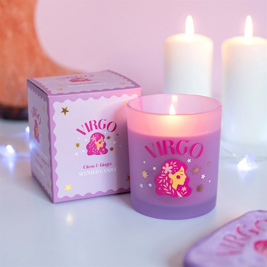 Virgo Citrus & Ginger Candle - Zodiac Zest