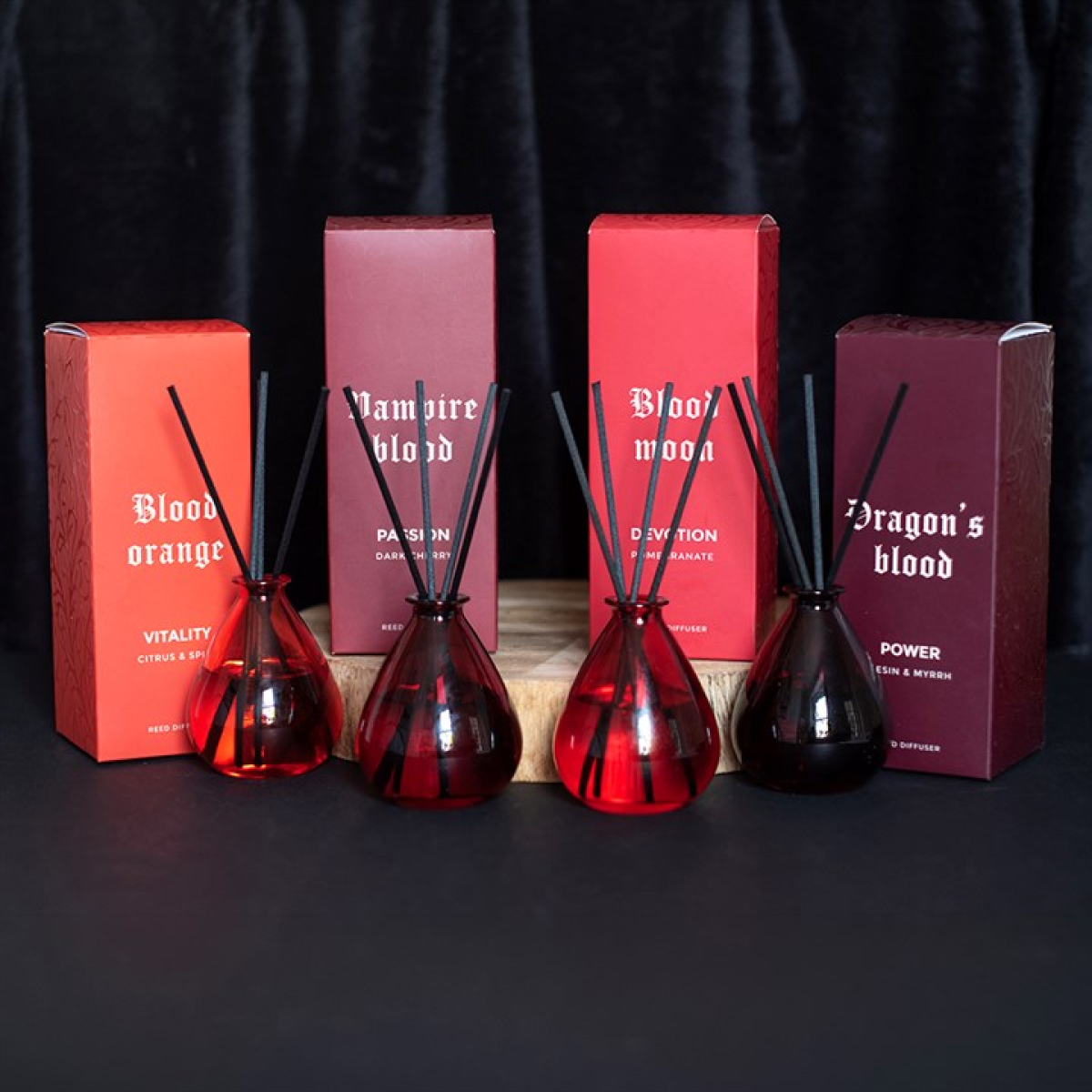 The Bloodline Reed Diffuser Set - 4 Fragrances