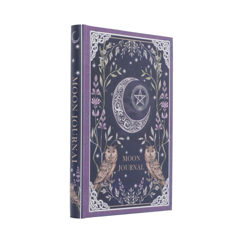 Moon & Owl Blank Journal | 18cm