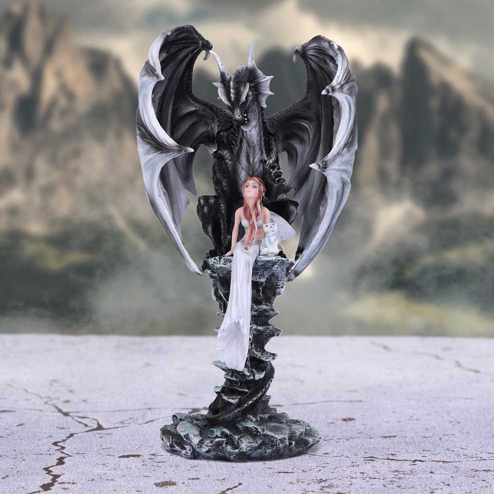 Nya Fairy & Dragon Figurine | 37.5cm