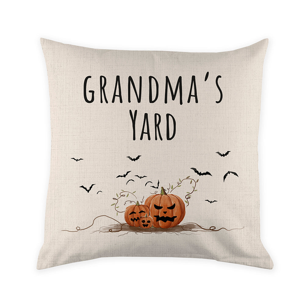 Eleanoras Personalised Pumpkin Patch Cushion Cover Cushions & Covers