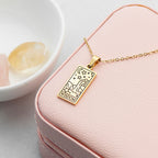 Eleanoras Personalised Wisdom Tarot Card Necklace Necklaces
