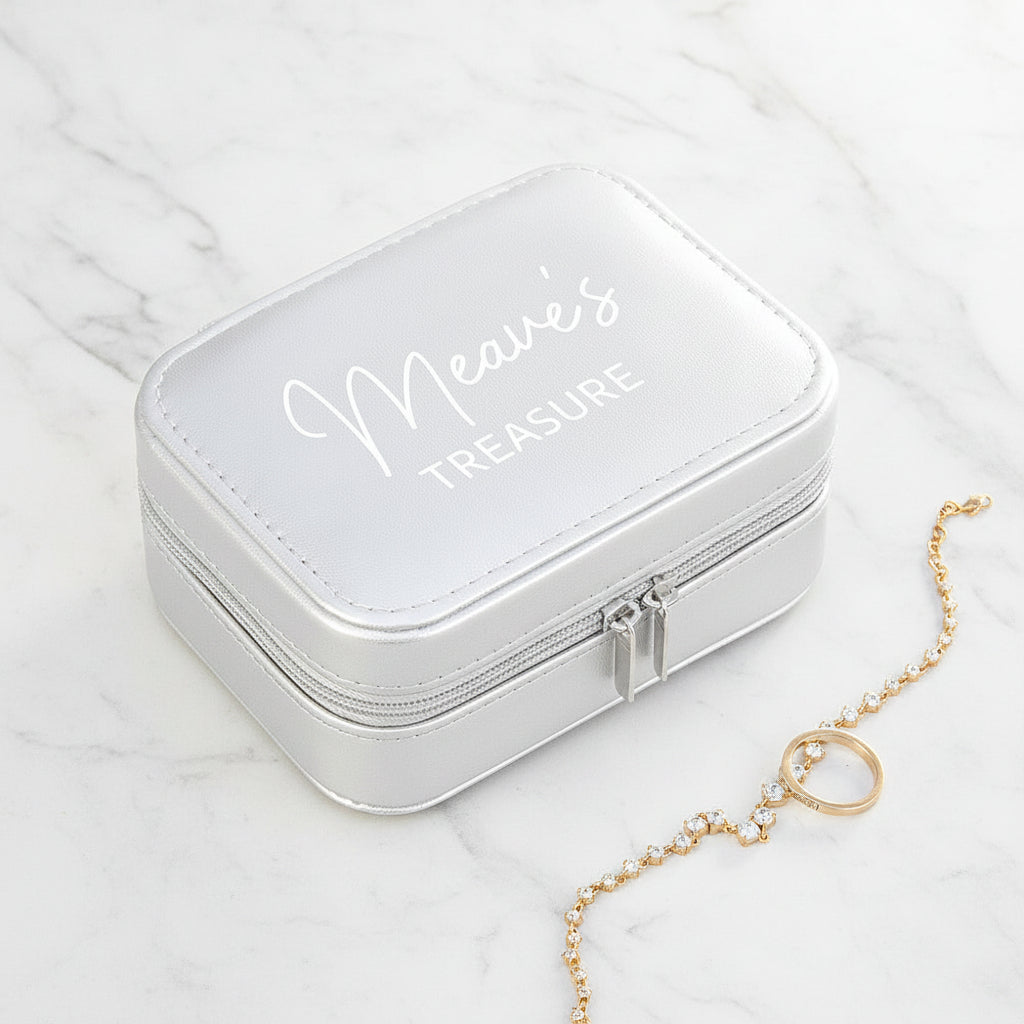 Eleanoras My Treasure Silver Jewellery Case Jewellery Storage