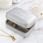 Eleanoras My Treasure Silver Jewellery Case Jewellery Storage
