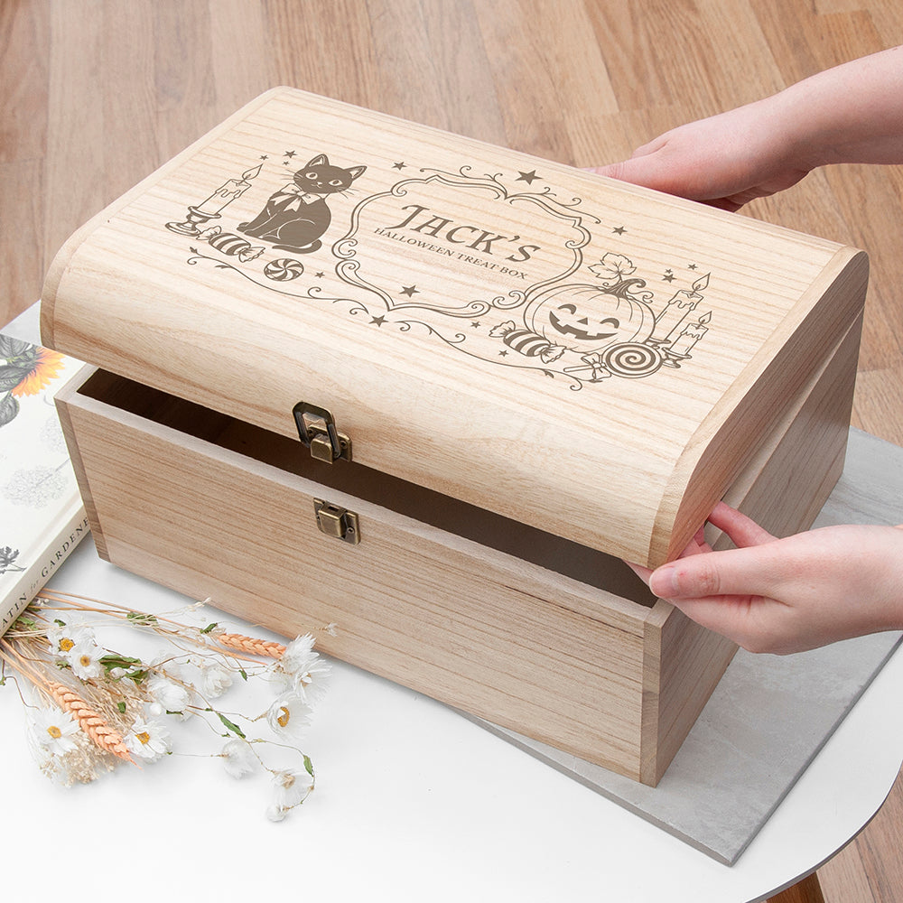 Halloween Treats Keepsake Chest | Personalised