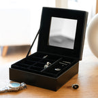 Skull Black Jewellery Box | Personalised