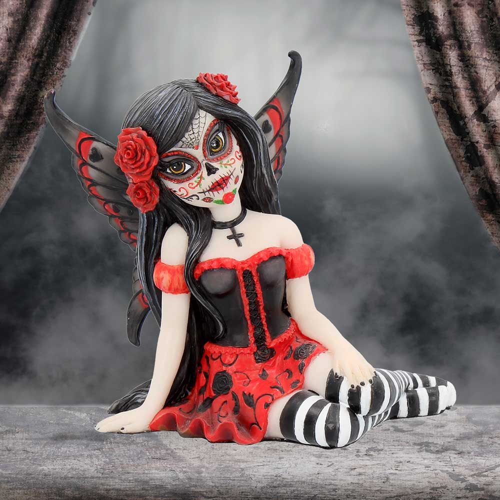 Rosalia Sugar Skull Fairy Figurine | 10.5cm