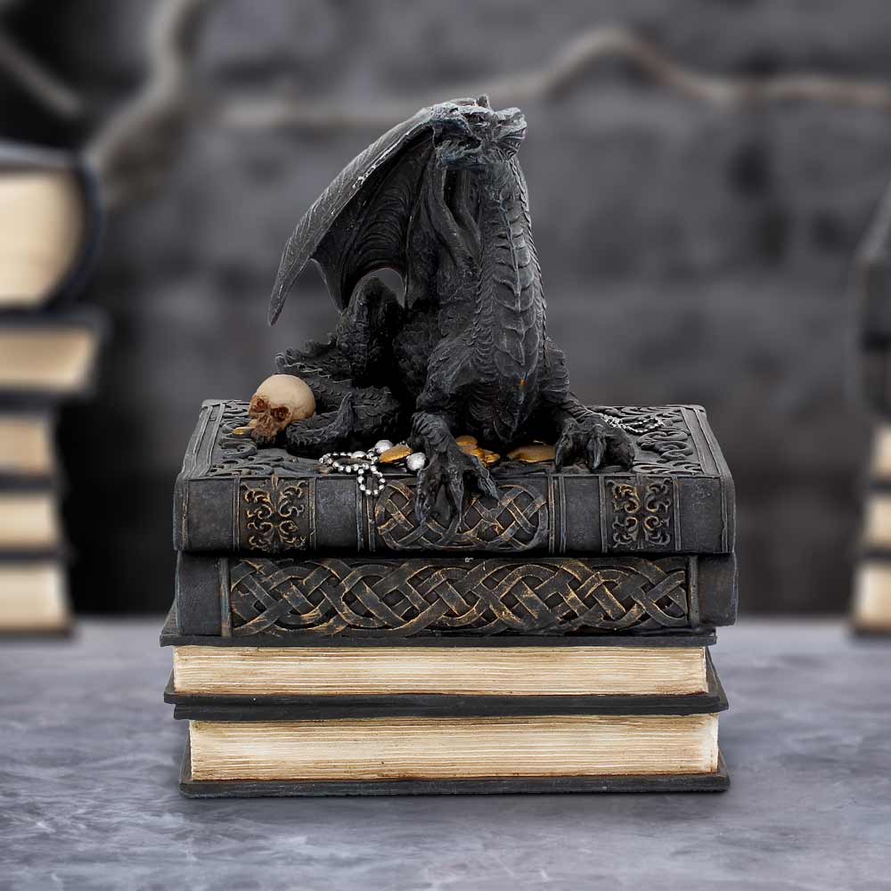 Secrets of the Dragon Book Trinket Box