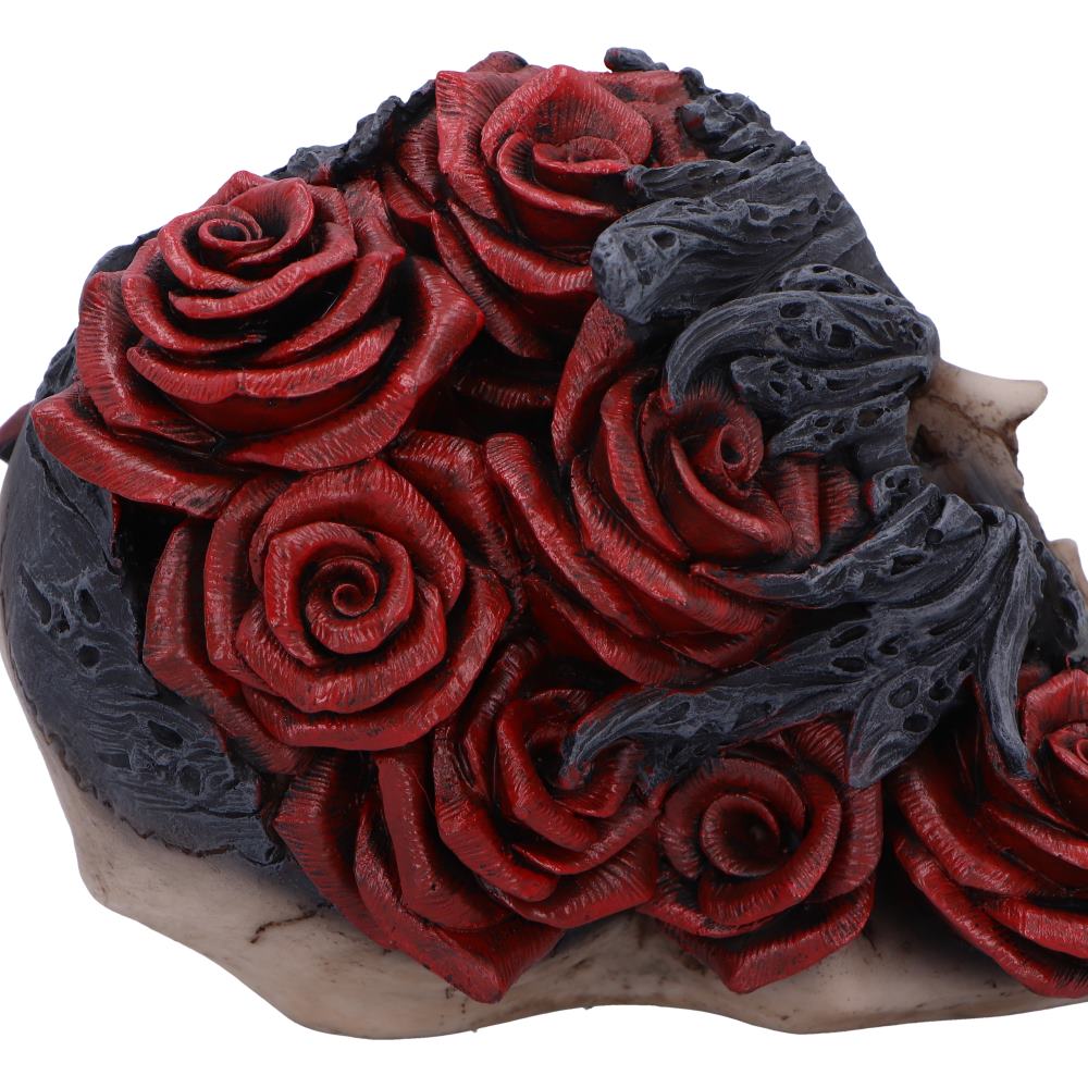 Soul Rose Ornamental Skull