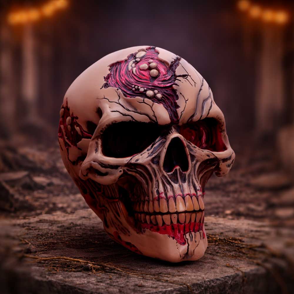 The Walker of Death Zombie Skull