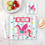 Unicorn Placemat Set | Personalised