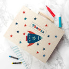 Eleanoras Personalised Space Rocket Colouring Set Art & Craft Sets