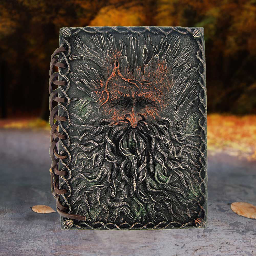 Tree Beard Green Man Journal | 19cm