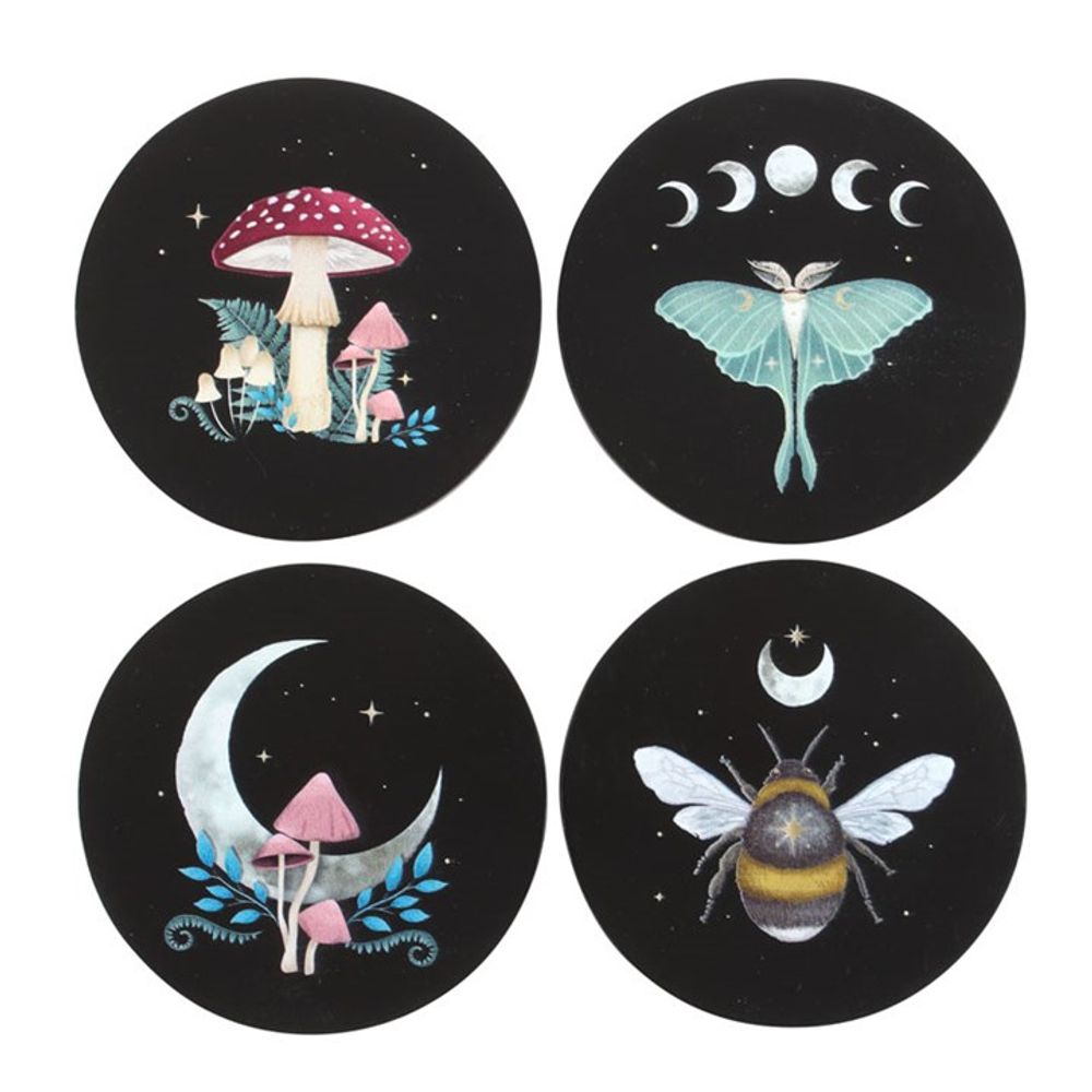 Eleanoras Dark Forest Coaster Set Placemats & Coasters
