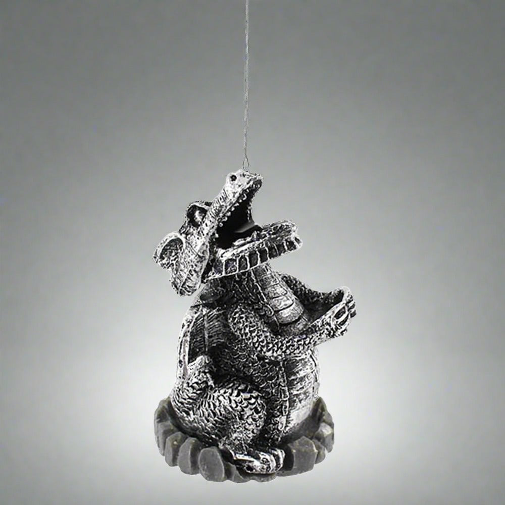 Eleanoras SILVER DRAGON INCENSE CONE HOLDER 
