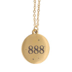 Eleanoras 888 Angel Number Abundance Necklace Jewellery