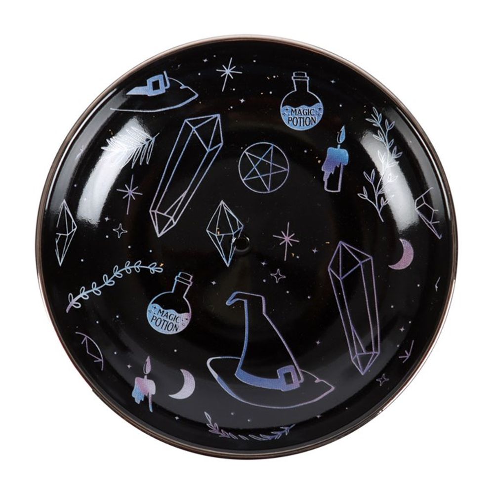 Eleanoras Crystal Witch Incense Holder Plate Incense Holders