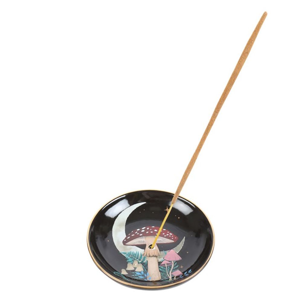 Eleanoras Forest Mushroom Ceramic Incense Plate Incense Holders