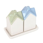 Eleanoras PASTEL HOUSE SALT AND PEPPER SHAKERS 