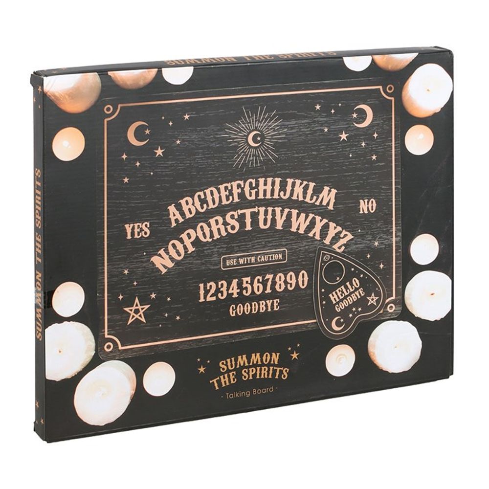 Eleanoras BLACK TALKING BOARD WITH PLANCHETTE 