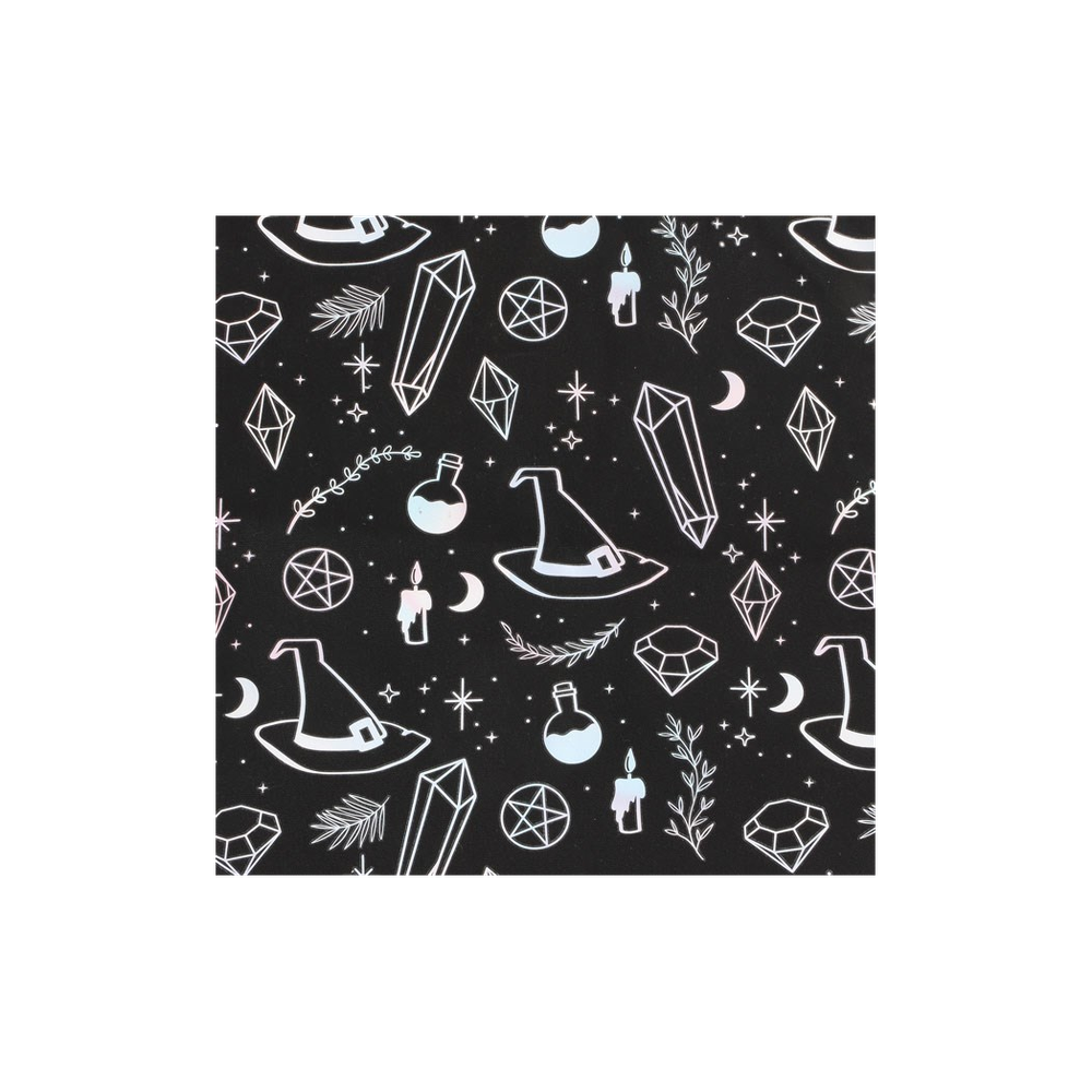 Eleanoras Crystal Witch Print Tote Bag Totes & Shopping Bags