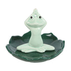 Eleanoras YOGA FROG INCENSE STICK HOLDER Incense Holders