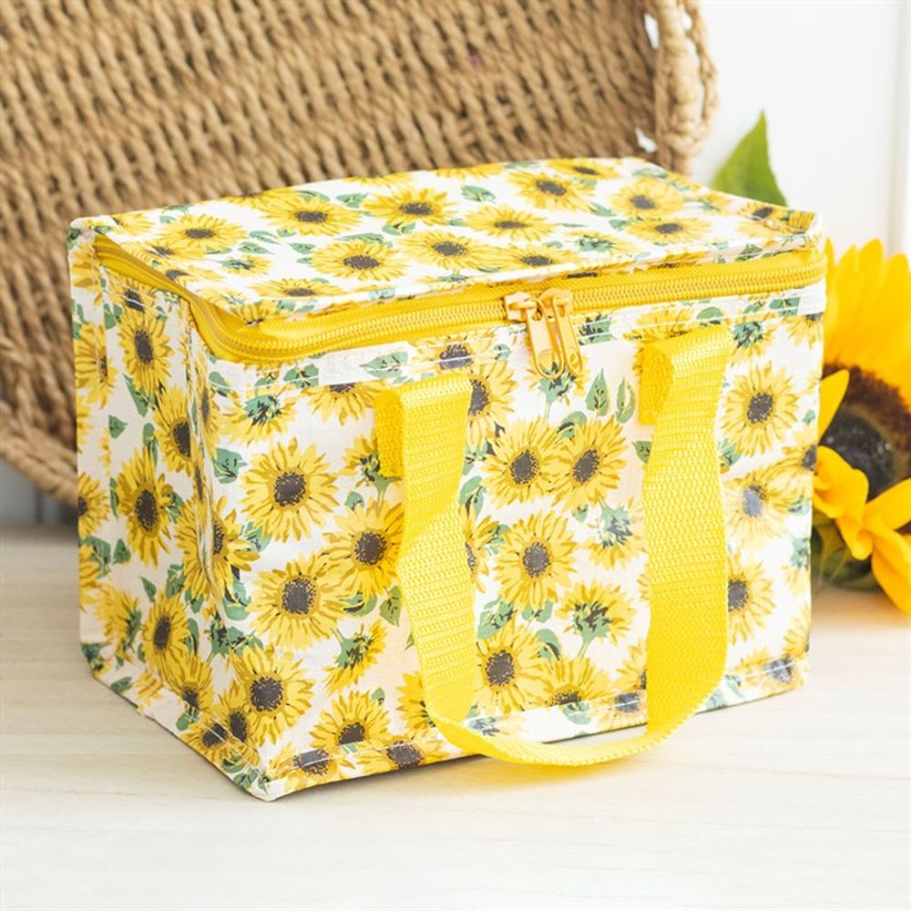 Eleanoras Sunflower Print Lunch Bag Lunch Bags
