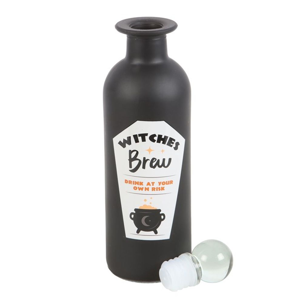 Eleanoras Witches Brew Decorative Glass Potion Bottle 
