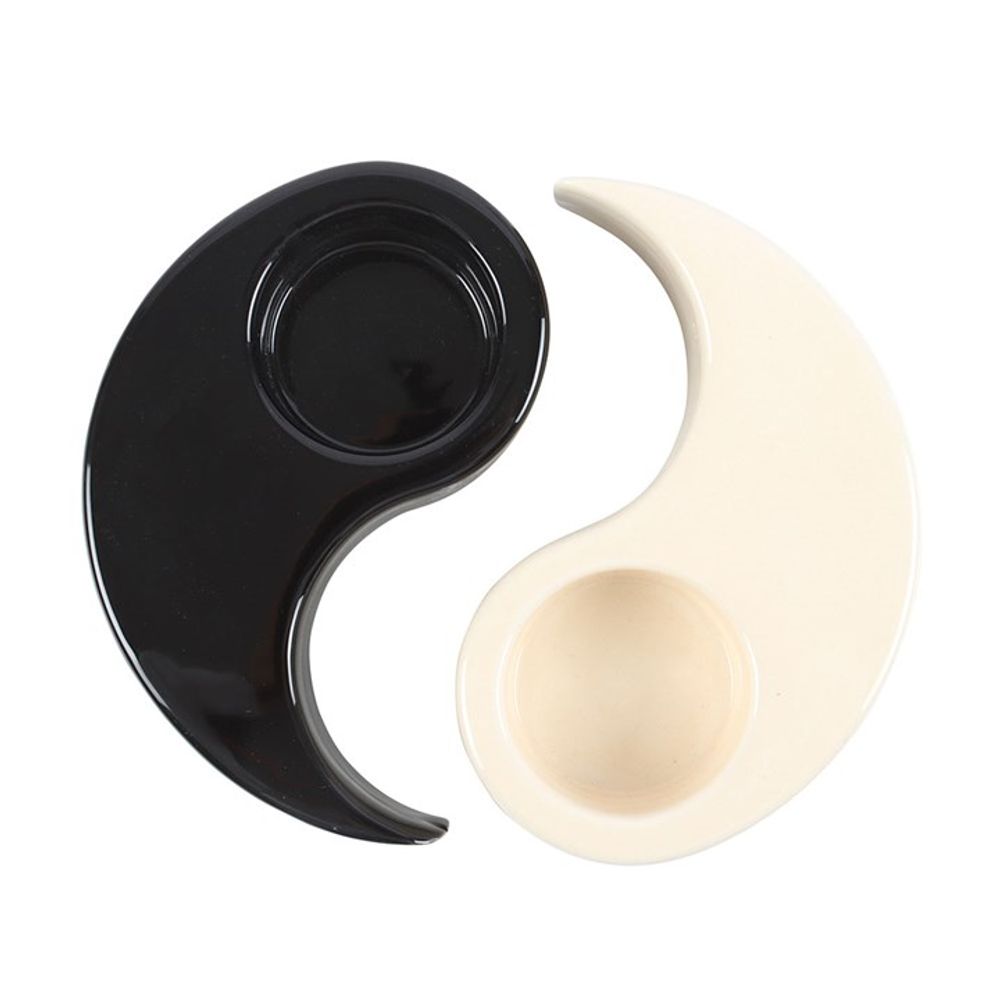 Eleanoras Yin Yang Tealight Candle Holder Candle Holders