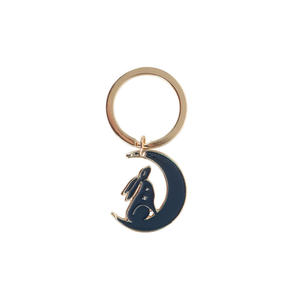 Eleanoras Midnight Hare Keyring Keyrings