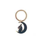 Eleanoras Midnight Hare Keyring Keyrings