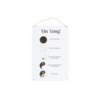 Eleanoras Yin Yang Hanging Metal Sign Signs & Plaques