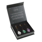 Eleanoras Set of 3 Crystal Christmas Tree Decorations 