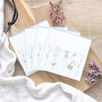 Eleanoras FLORAL GLASS COASTER SET Placemats & Coasters