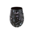 Eleanoras Crystal Witch Print Stemless Glass Glassware