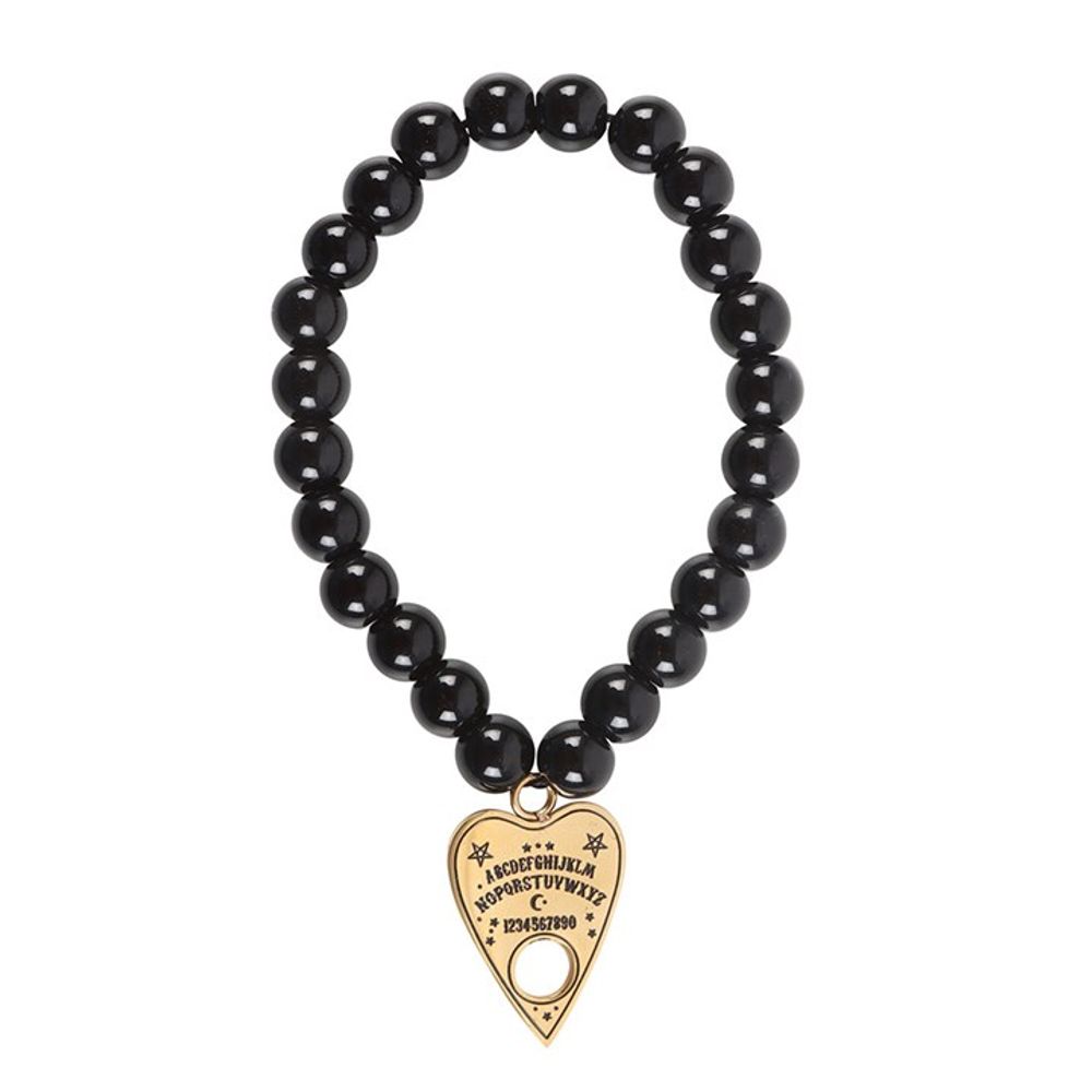 Eleanoras Talking Board Planchette Beaded Charm Bracelet Jewellery
