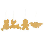 Eleanoras Creepy Skeleton Cookie Ornaments Set Of 4 