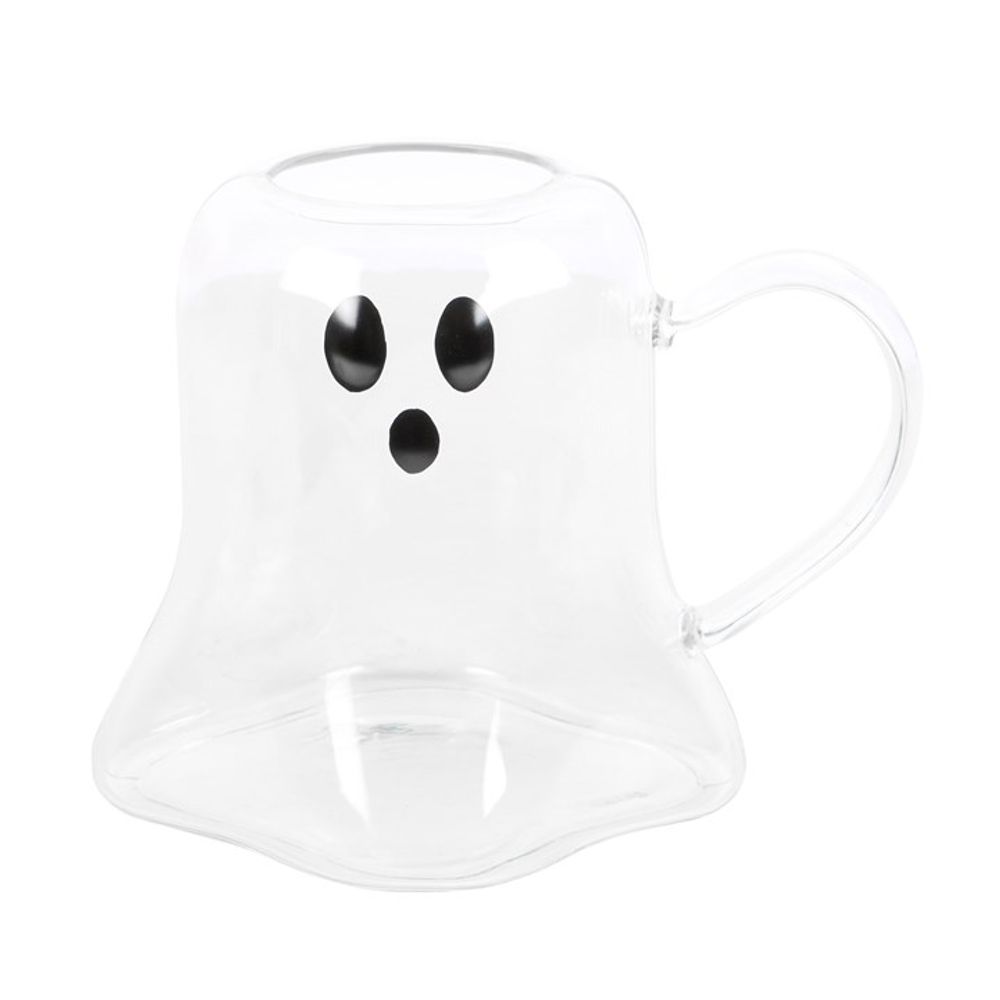 Eleanoras Ghost Shaped Glass Mug Mugs