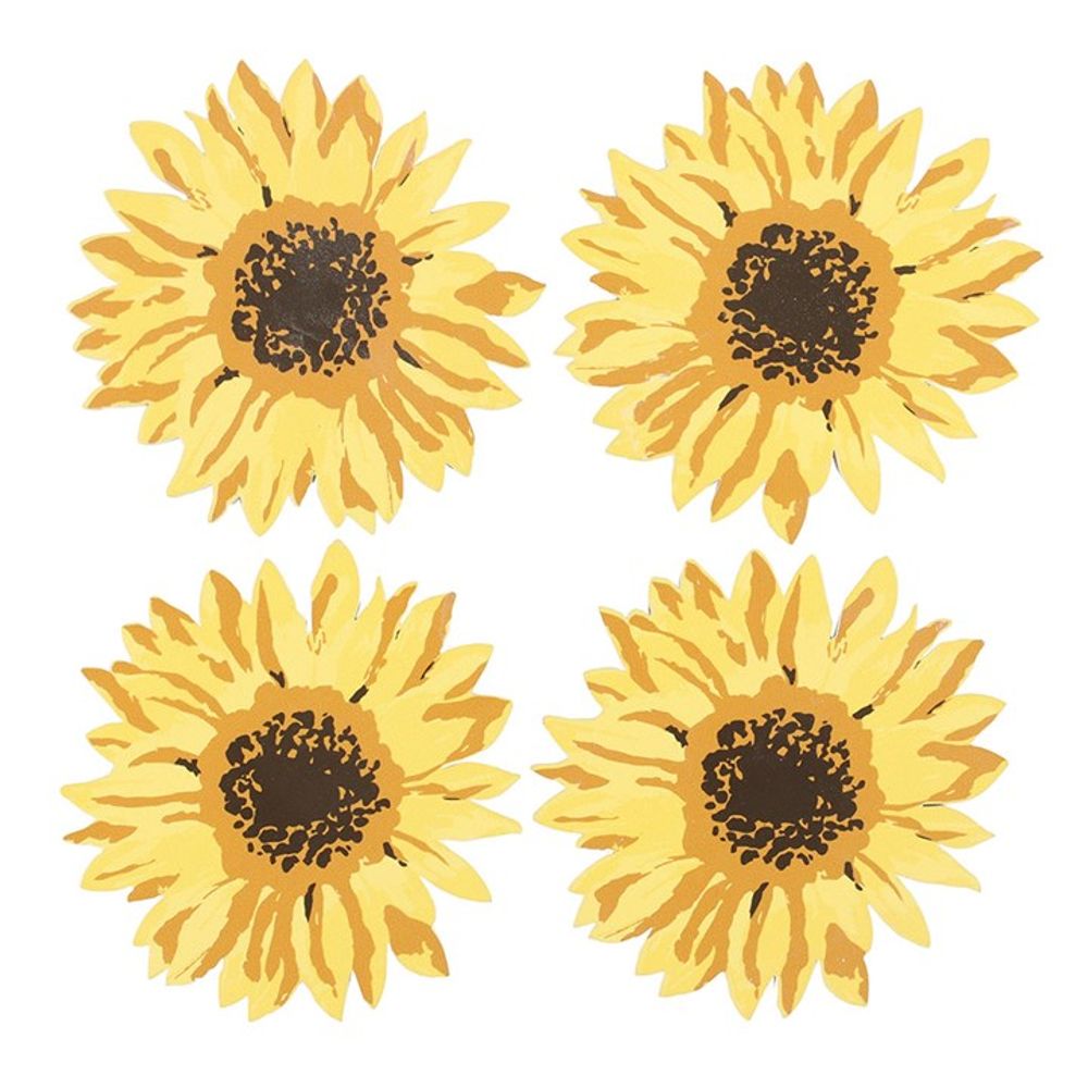 Eleanoras Sunflower Coaster Set Placemats & Coasters