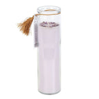 Eleanoras Blackberry Tube Candle With Amethyst Crystals Candles