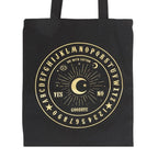 Eleanoras Black & Gold Talking Board Polycotton Tote Bag Totes & Shopping Bags