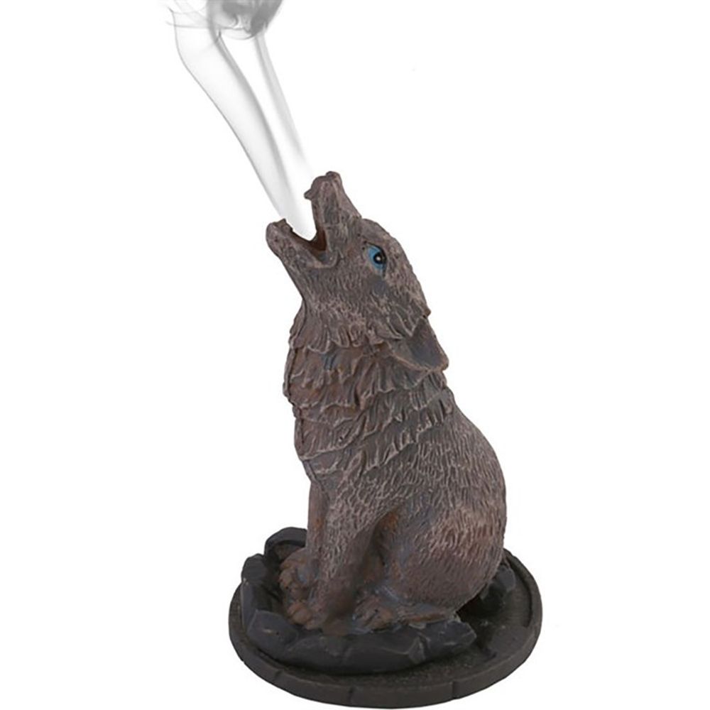 Eleanoras Wolf Incense Cone Holder Incense Holders