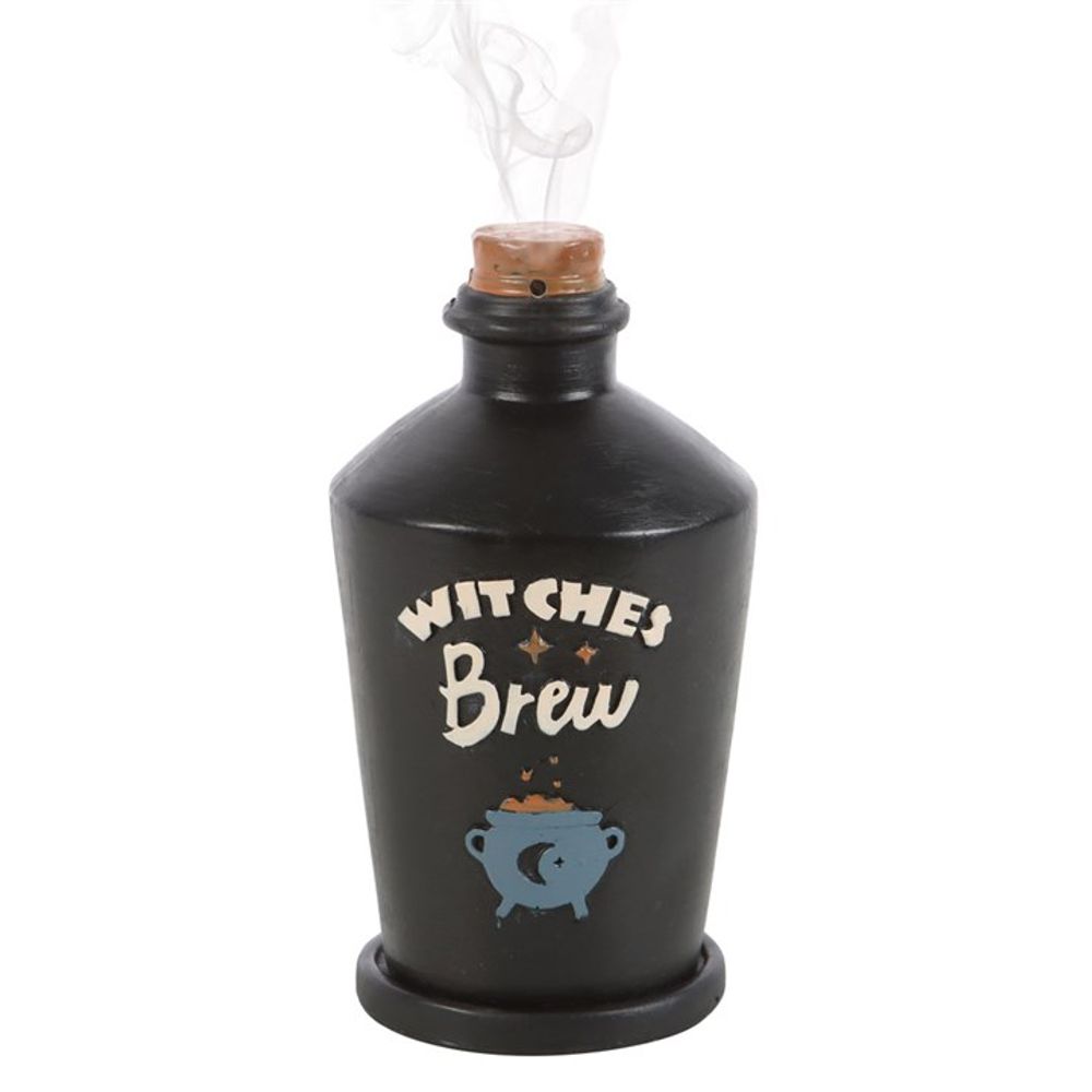 Eleanoras WITCHES BREW POTION BOTTLE INCENSE CONE BURNER Incense Holders